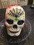 SUGAR SKULL CAKE