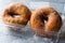 Sugared Donuts in Plastic Box