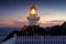 Sugarloaf Point Lighthouse at sundown