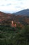 Suggestive panorama from Abruzzo lands, this is Sperone