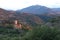Suggestive panorama from Abruzzo lands, this is Sperone