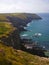 Suggestive scene of the Ring of Kerry cliff