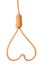 Suicide Noose in heart symbol