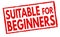 Suitable for beginners grunge rubber stamp