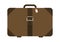 Suitcase With Buckle, Leather Look, Travel Icon