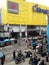 Sukabumi, West Java, Indonesia, October 21, 2021, a shopping center in the middle of the city