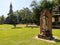 SUKHOTHAI THAILAND-28 November 2020:Sukhothai Historical Park Phra Pang Leela Statue Is the art of Sukhothai