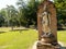 SUKHOTHAI THAILAND-28 November 2020:Sukhothai Historical Park Phra Pang Leela Statue Is the art of Sukhothai