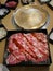 Sukiyaki Japanese menu set