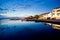 Sukosan waterfront calm sea evening view