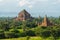 Sulamani temple reconstruction after earthquake, Bagan ancient c
