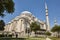 Suleymaniye historical mosque with minarets. Istanbul landmark, Turkey