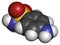 Sulfanilamide sulphanilamide sulfonamide antiobiotic molecule. One of the first antibiotics discovered.