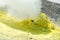 Sulfur of Ebeko Volcano, Paramushir Island, Kuril Islands