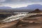 Sulfur fumaroles Hverir Namafjall in Iceland