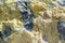 Sulfur texture, island Vulcano, Lipari, Italy