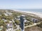 Sullivan`s Island Lighthouse In Charleston, South Carolina