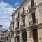 Sulmona Abruzzi, Italy, historic palace