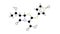 sulopenem molecule, structural chemical formula, ball-and-stick model, isolated image antibiotic