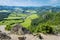 Sulov village from Sulov rocks, Slovakia