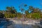 Sulphur point at Rotorua, New Zealand