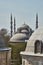 Sultan Ahmed Mosque roof and dome, wiev from Hagia Sophia