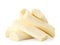 Suluguni cheese sticks on a white background. Isolated