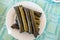 Suman is a Philippine favorite made of sticky rice in banana and cooked in coconut milk
