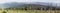 Sumava mountain range panorama