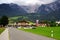 Summer alpine landscape near Ramsau village in Berchtesgaden Alpine region, Germany