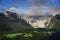 Summer alpine landscape in South Bavaria.