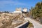 Summer apartments in a Greek windmill