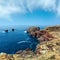 Summer Atlantic rocky coast (Algarve, Portugal