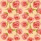 Summer background with delicate roses