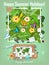 Summer background with tropical plants and flowers. Travel infographic. Preparation for the trip vector