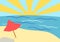 Summer beach - background