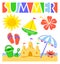 Summer Beach Set/eps