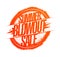 Summer blowout sale rubber stamp