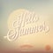 Summer calligraphic designs backgrounds