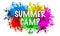 Summer camp color splat