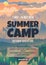 Summer camp poster template