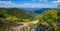 Summer Carpathian mountains view, Ukraine. Stony Gorgany massif