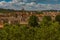 Summer cityscape of the historic center of Rome