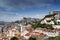 Summer cityscape of Lisbon city.