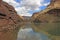 Summer cloudscape over Colorado River in Grand Canyon National Park.