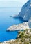 Summer coastline landscape (Zakynthos, Greece)