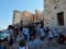 Summer Crowd at the Parthenon