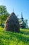 Summer day at Barsana church in Romania