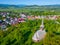 Summer day at Barsana church in Romania