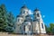 Summer day at Capriana monastery in Moldova